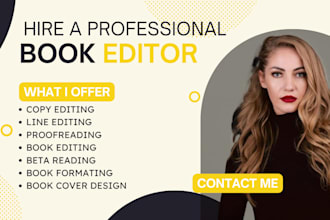 proofread non fiction ya fantasy short story romance developmental book editor