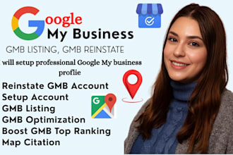 create google my business profile optimization maps seo local gmb listing