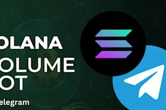 develop solana bot, solana volume bot, solana volume bot
