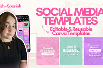 design canva templates for your social media posts