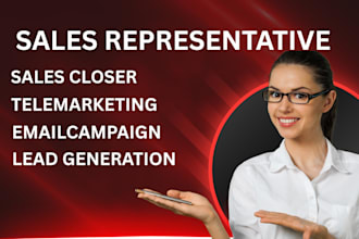 sales closer sales rep sales lead telemarketing lead generation