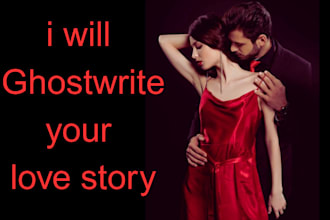 ghostwrite your romance novel