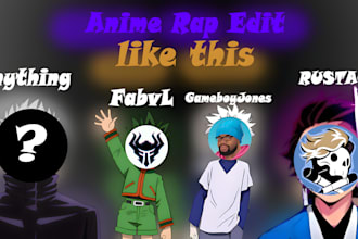edit professional anime rap videos and more