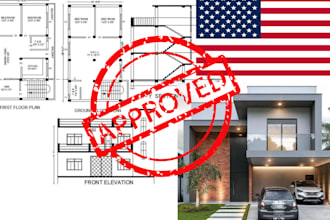 do city permit drawings for deck patio porch sunroom house addition engineering
