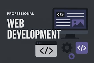 develop backend services and web applications