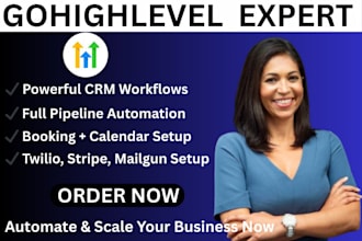 powerful CRM workflows automation booking twilio stripe  integration
