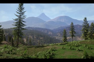 create3d realistic game environments in unity,3d gameworld map,unity terrain map