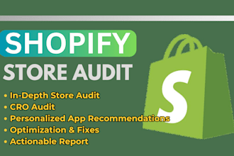 do store audit shopify dropshipping review shopify cro audit optimization