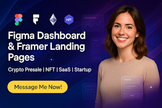 figma to framer landing page presale website framer website design framer