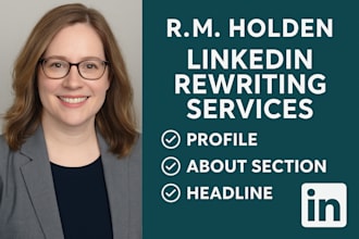 write a powerful executive bio or linkedin summary that builds your brand