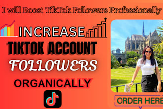 manage tiktok marketing and increase real organic tiktok followers
