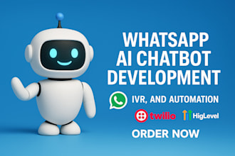 custom ai chatbot whatsapp api whatsapp ai chatbot marketing sms chatbot ivr