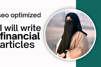 write attractive personal finance blogs and articles for you