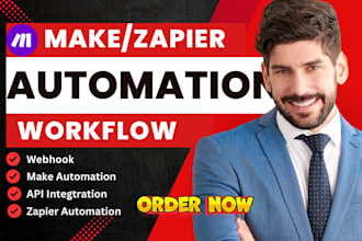 do make com automation, make com, integromat, zapier, n8n ai workflow automation