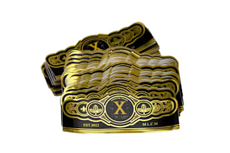 design cigar band, labels, box and logo with unlimited revision