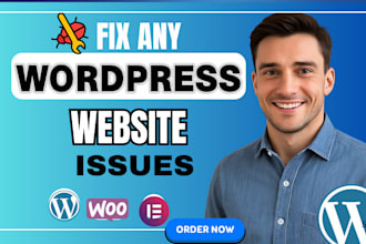 fix wordpress bugs, critical errors, woocommerce issues, and site bugs