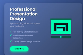 design modern, professional, and engaging powerpoint presentations