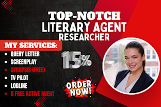 find responsive agent for movie script screenplay tv series film script synopsis