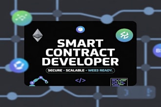 develop secure and upgradeable smart contracts on ethereum, bsc, or solana