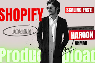 list or upload manually products to your shopify store