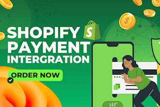 setup paystack, flutterwave, stripe or paypal on your shopify website