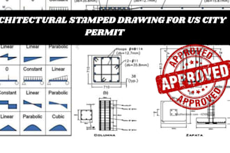 review plans structural drawing pe stamp blueprint city permits 2d floor plan