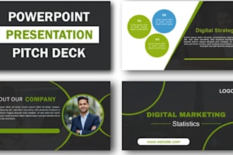 design a creative pitch deck for instant credibility