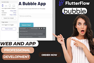 develop bubble io app bubble io developer saas marketplace flutterflow adalo app