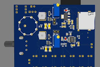 do pcb design circuit schematic and layout for your project