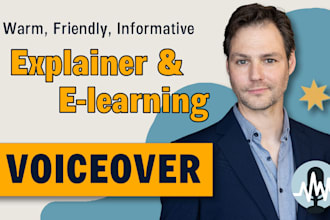 voice your explainer or elearning script with clarity and confidence