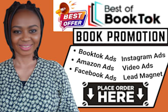 do viral book or ebook promotion tiktok booktok video amazon kdp ebook marketing