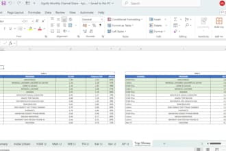 convert pdf and raw data in summarized excel