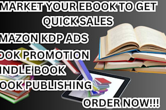 do professional ebook promotion,run ads for book promotion,to get 90k book lover