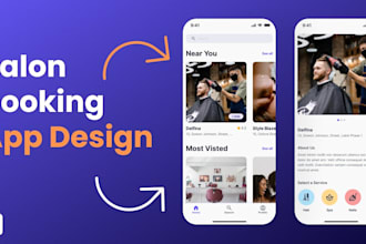 develop custom salon booking app, beauty salon app, spa app for your business
