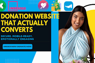 build a powerful crowdfunding or charity website that inspires donation
