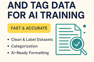 organize, categorize, and tag your large data sets for ai or ml training