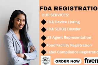 do import permit licensing, fda registration, product listing and 510k dossier