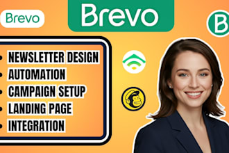 design brevo email templates and automation workflows to grow your business