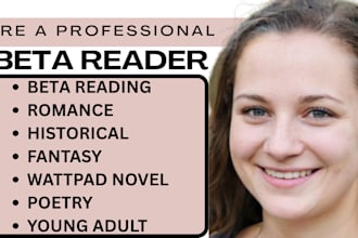 beta reader fantasy sci fi thriller horror dark romance critique wattpad story