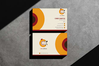 design a professional and modern business card for your brand