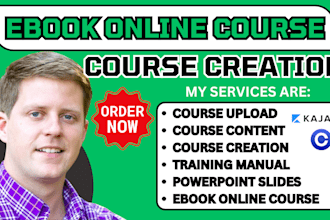 create ebook online course online course content course curriculum course slide