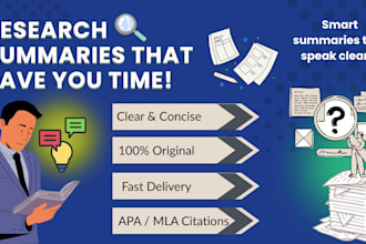 provide accurate research summaries with key insights