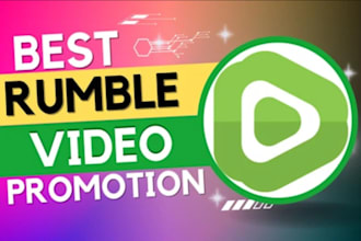 do rumble video promotion, channel optimization