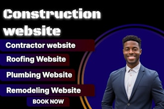 construction, roofing, contractor, plumbing, hvac, remodeling, cleaning website