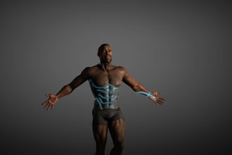 3d model stylized, nft art model, toy sculpt,game character, nsfw glb,3d animaze