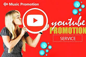 do organic youtube music video promotion music channel promotion for views