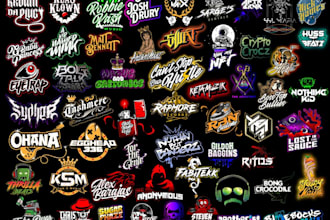 do music, dj, band, club, artist, studio event logo design