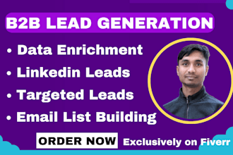 do b2b lead generation geo targeted email leads and data enrichment