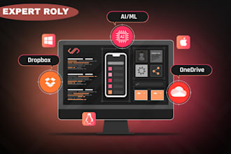 develop custom desktop apps, web apps for windows, mac and linux using c sharp
