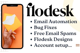 design flodesk email templates, flodesk account setup, workflow, automation